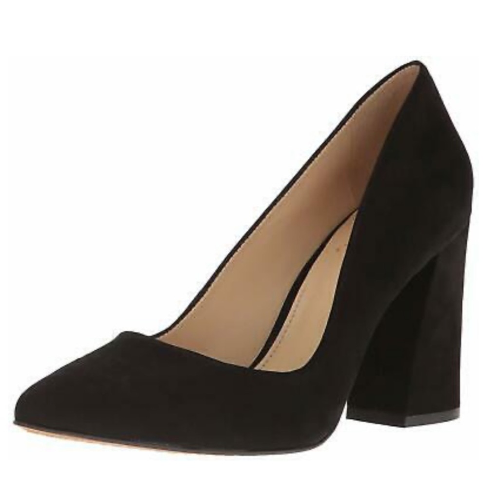 Vince Camino Talise Pointed Block Heel Pumps